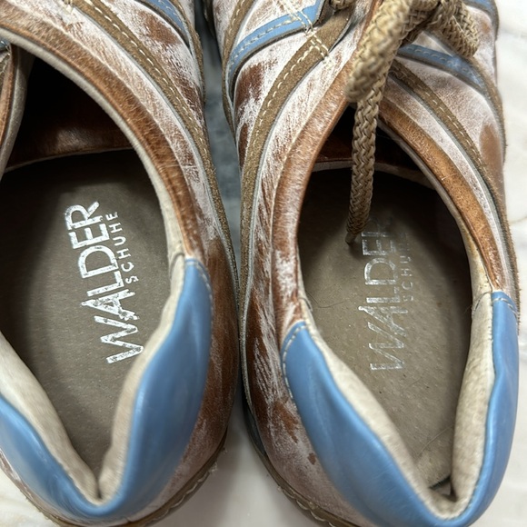 Walter Schuhe from Switzerland Men’s Leather Sneaker Style Casual Shoes - Picture 6 of 8